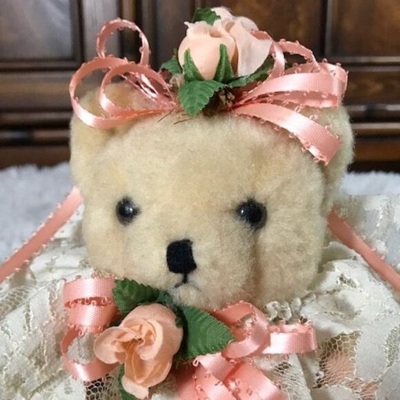 Vintage Bearly People Victorian Finely Dressed Mother and Daughter Bear Set - Picture 8 of 16